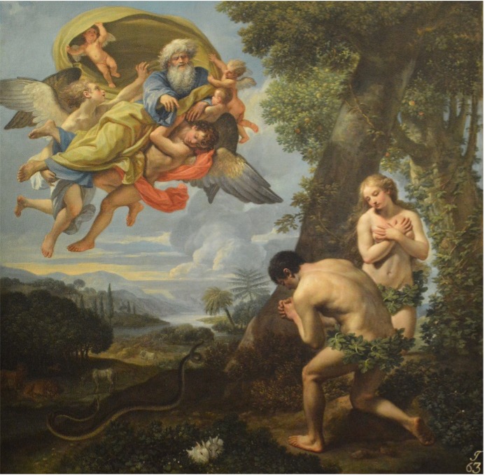 Adan y Eva en el Paraiso